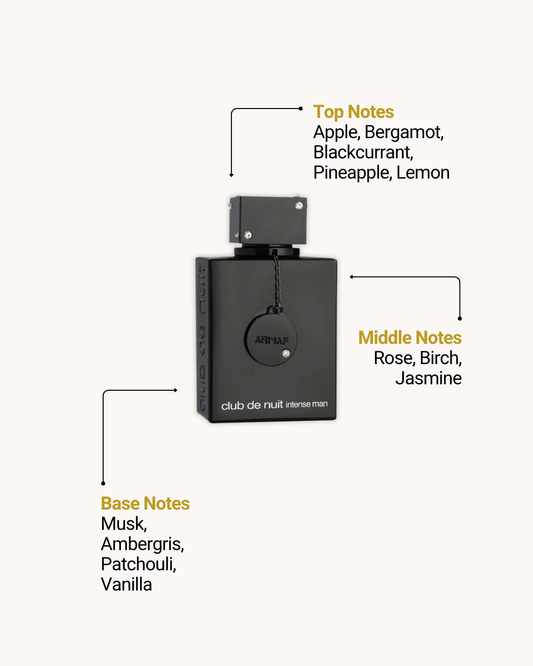 Club De Nuit Intense Eau de Toilette 105ml (3.5oz) by Armaf — For Men