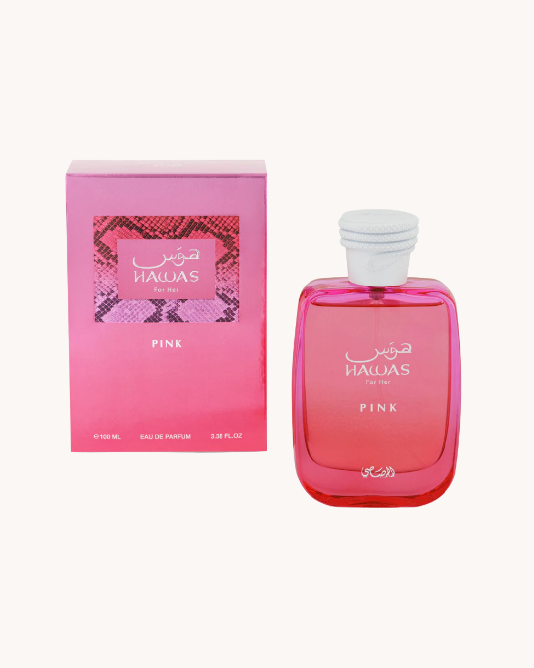 Hawas Pink Eau de Parfum 100ml (3.4oz) by Rasasi — For Women