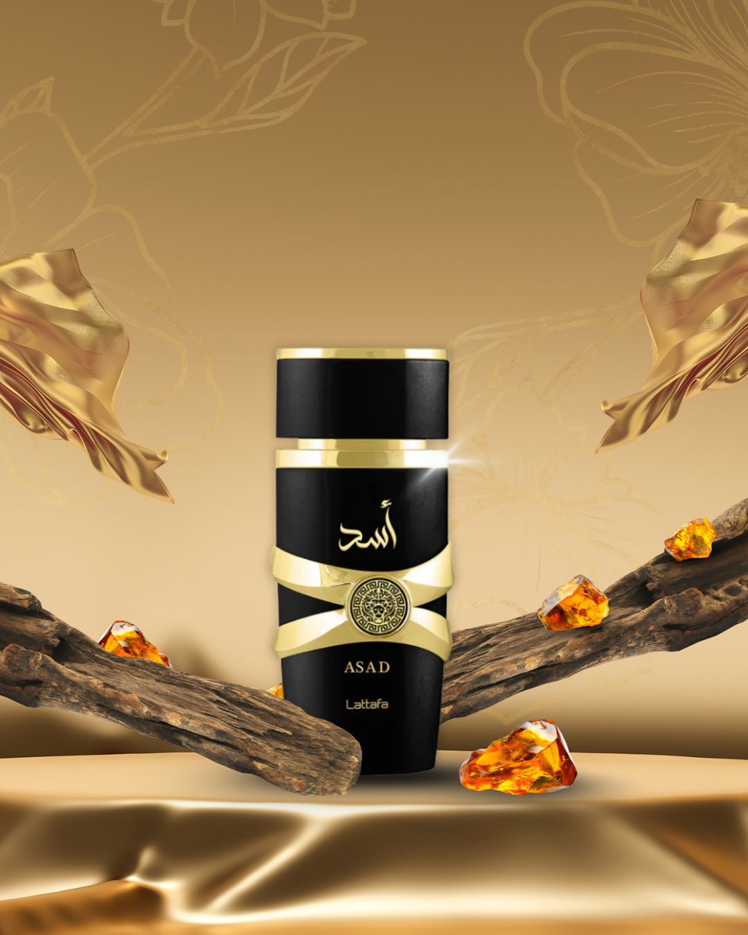 Asad Eau de Parfum 100ml (3.4oz) by Lattafa — For Men