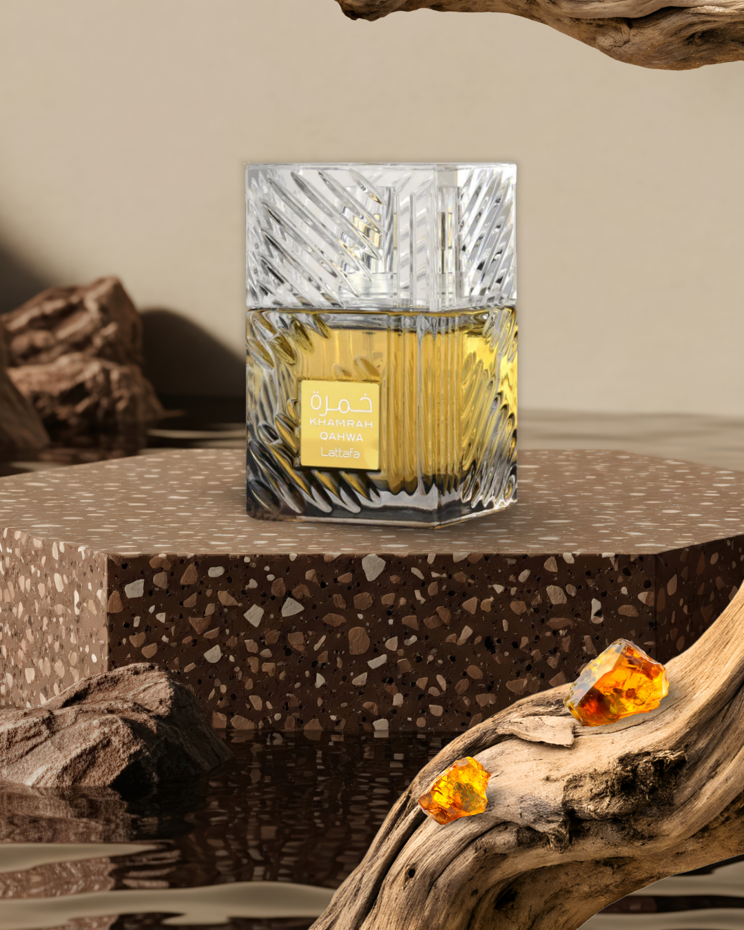 Khamrah Qahwa Eau de Parfum 100ml (3.4oz) by Lattafa — Unisex