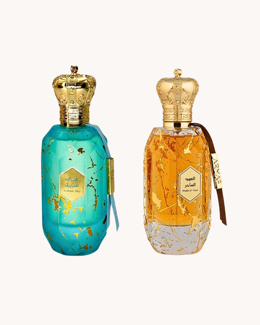 Eter Arabian Sky EDP 100ml (3.4oz) (Men) & Eter Magical Oud EDP 100ml (3.4oz) (Unisex) by Armaf