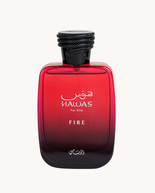 Hawas Fire Eau de Parfum 100ml (3.4oz) by Rasasi — For Men