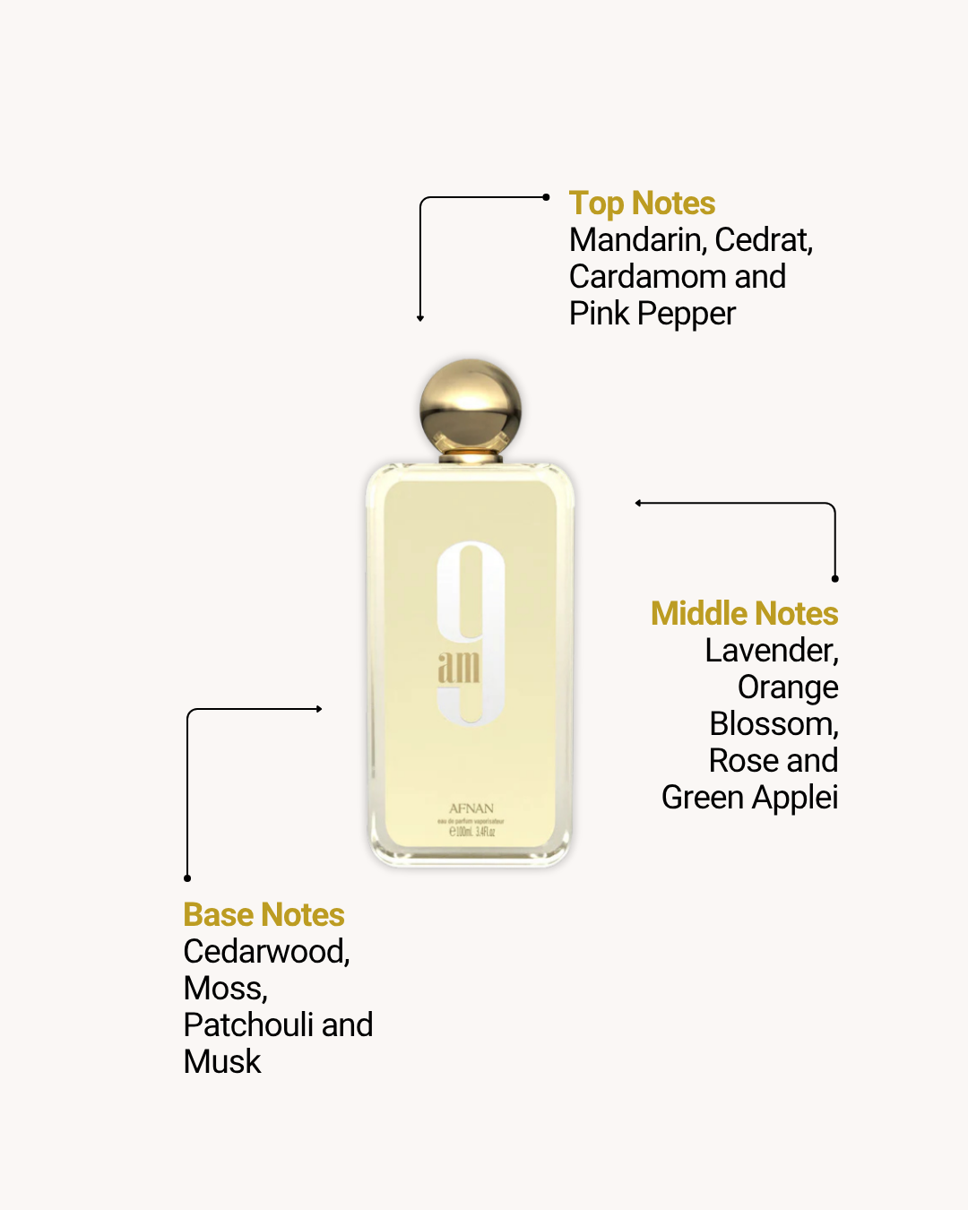 9AM Eau de Parfum 100ml (3.4oz) by Afnan — Unisex